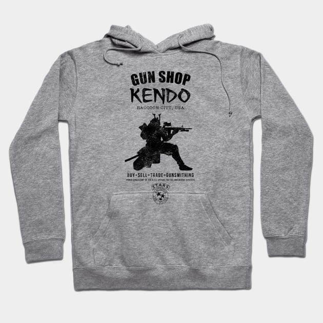 Gunshop Kendo - Inverted Hoodie by CCDesign